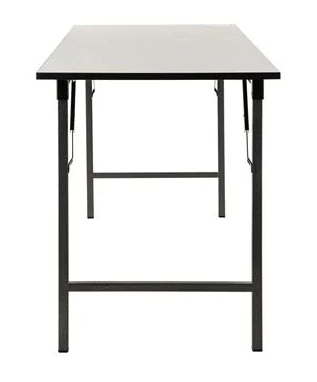 WHITE FOLDING TABLES - ALMOST NEW - 120CM x 60CM